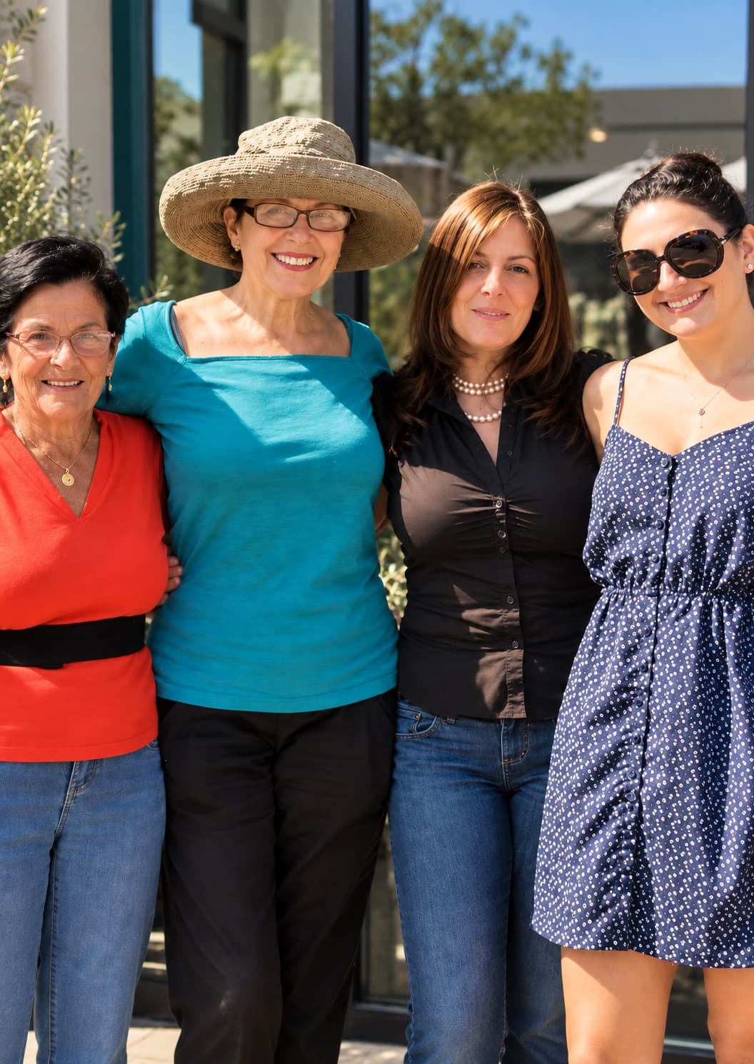 Four Generations of Women